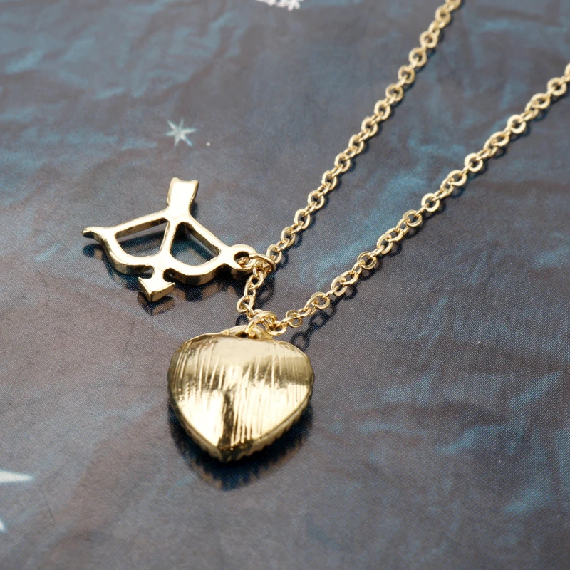 HANCHANG ювелирные изделия сладкое ожерелье Контур верхней губы в виде сердца со