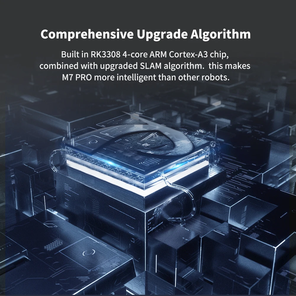 Робот-пылесос Proscenic M7 Pro с лазерной навигацией 2700 Па | Бытовая техника