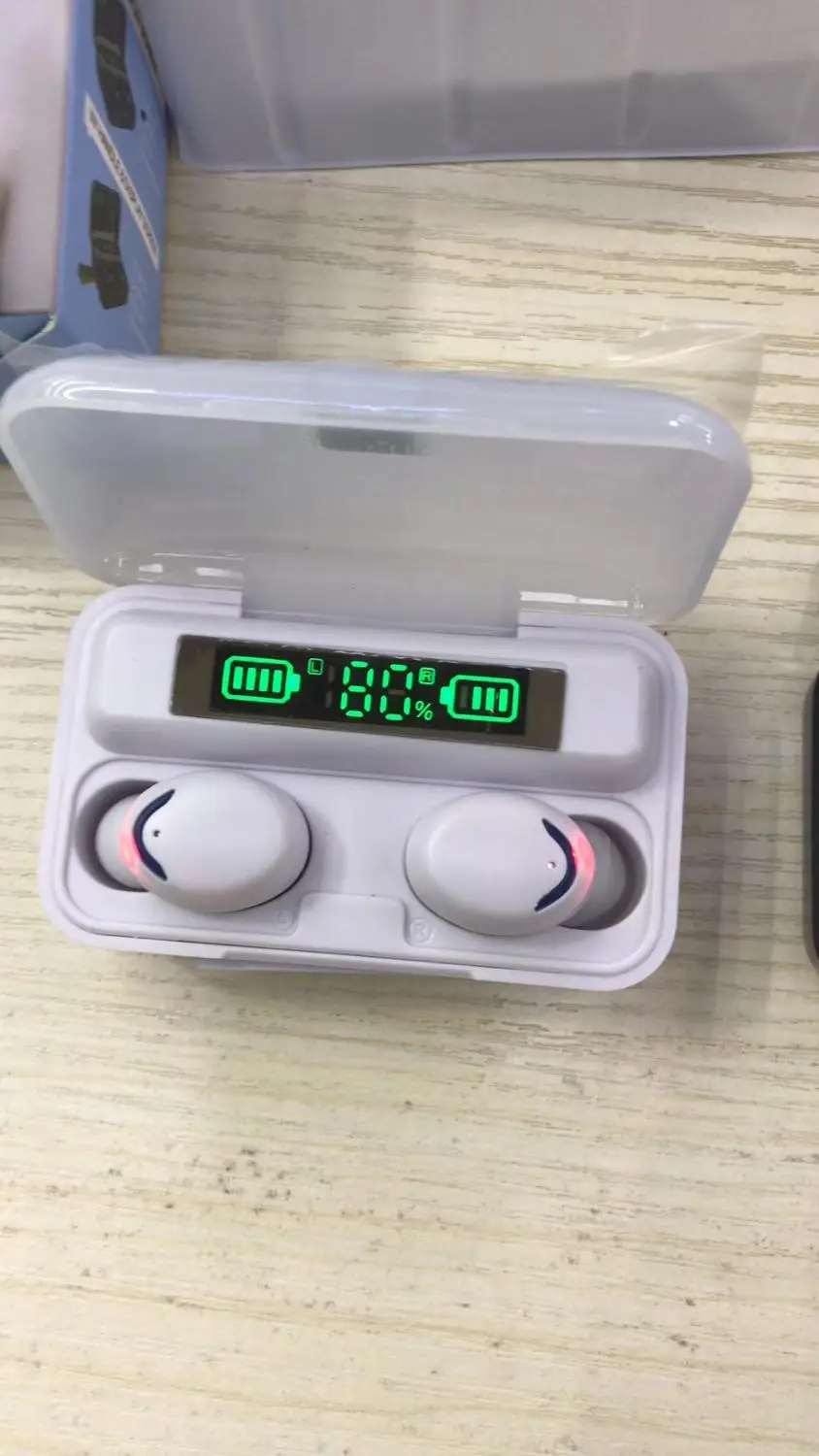 2200 мАч беспроводные Bluetooth наушники V5.0 TWS с сенсорным управлением стерео