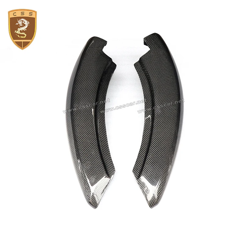 

2013+ Front Lip Head Bumper Splitter Carbon fiber Front Car Mudflaps For Maserati President Carbon Fiber front Wrap Car Tuning