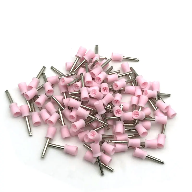 100 шт. резиновые полировальные стаканы для зубов разные цвета | Красота и здоровье