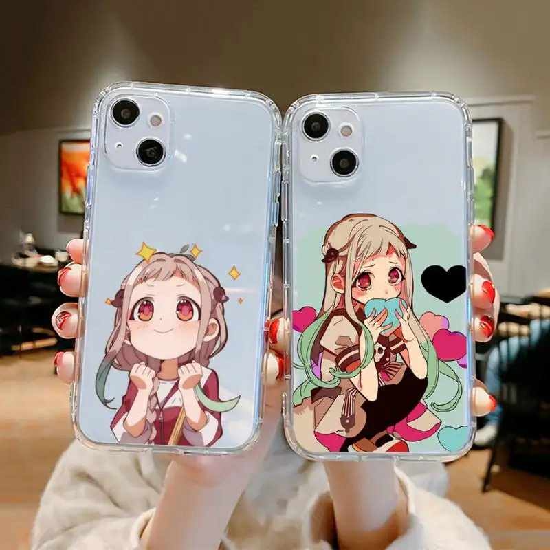 

toilet bound hanako kun Phone Case Clear Transparent for iPhone 11 12 13 mini pro XS MAX 8 7 6 6S Plus X 5S SE XR 2020