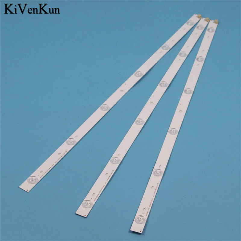 627mm TV's LED Backlight Strips For Toshiba 32P1300 32P1300VM 32P2400VM 32P2400VT 32P1400D LED TV Bars Bands Rulers Array Tape