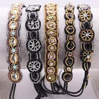 Ободок для волос Женский, этнический, ручной работы, с бисером