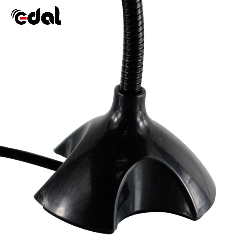 EDAL Portable Studio Speech Mini USB Microphone Stand Mic With Holder For Microfono Computer Microphones PC Laptop Mikrofon | Электроника