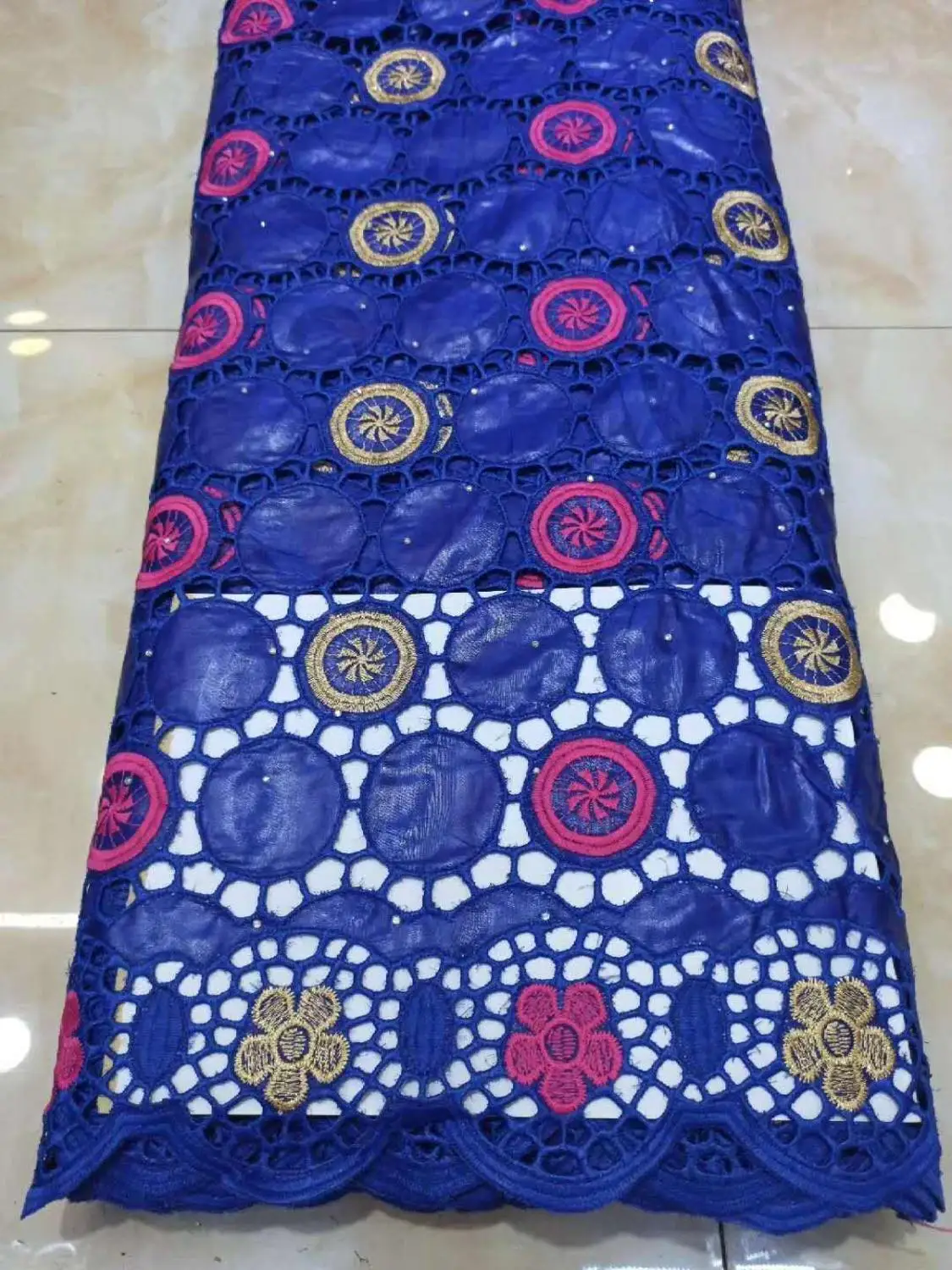 Африканская богатая ткань bazin FLY белая хлопчатобумажная вышивка brode кружевная