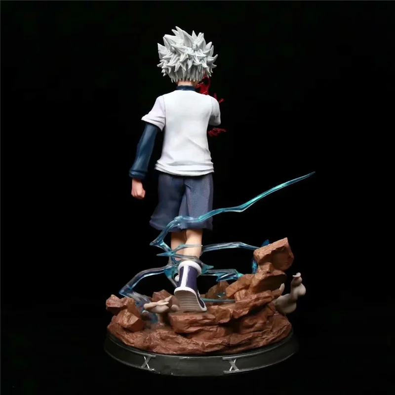 

Anime Hunter Hunter Killua Zoldyck GK PVC Action Figure Collectible Model doll toy 27cm