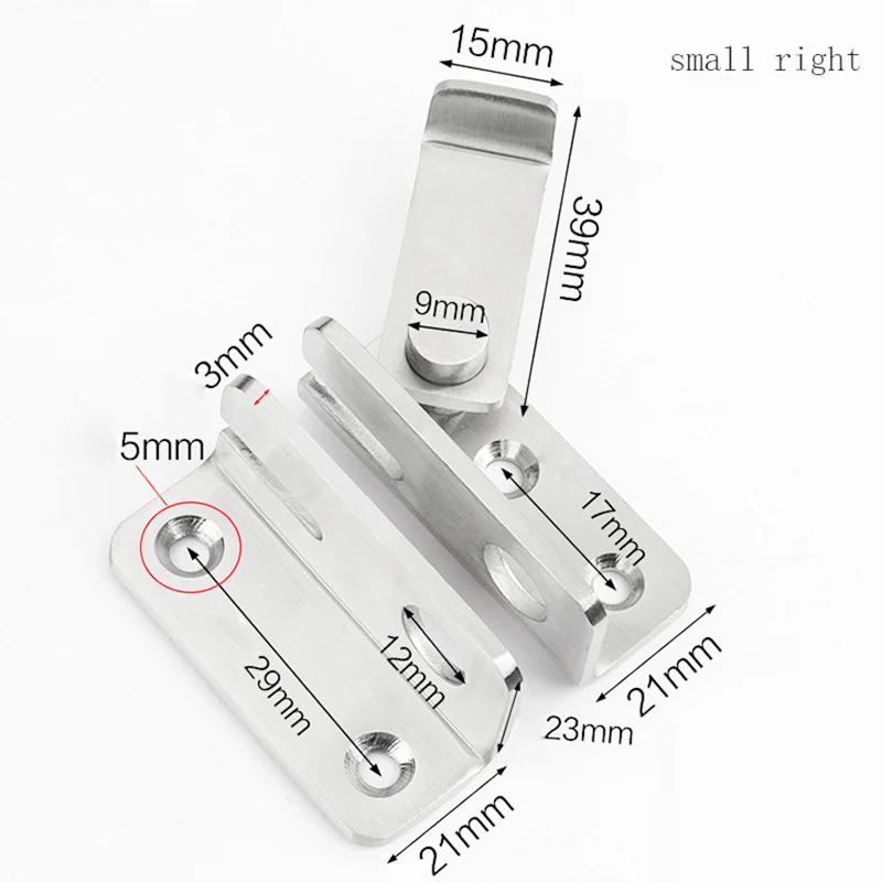 Задвижки ворот из нержавеющей стали задвижки для дверей раздвижных внутреннего