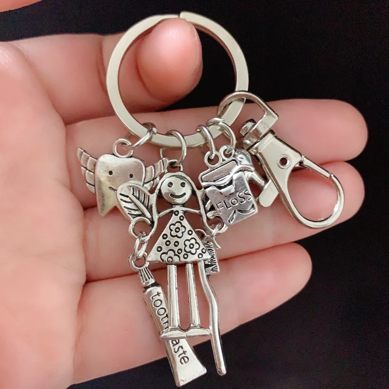 Женский кошелек с подвеской в виде зубной феи подарок для стоматолога Сказочная