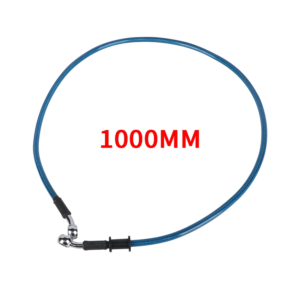 1000mm Мотоцикл 500 мм до 2000 мм Байк плетеная стальная Тормозная Линия сцепления Масляный шланг трубка для YAMAHA YZ YZF WR 125 250 426 уличные велосипеды - Цвет: 1000mm