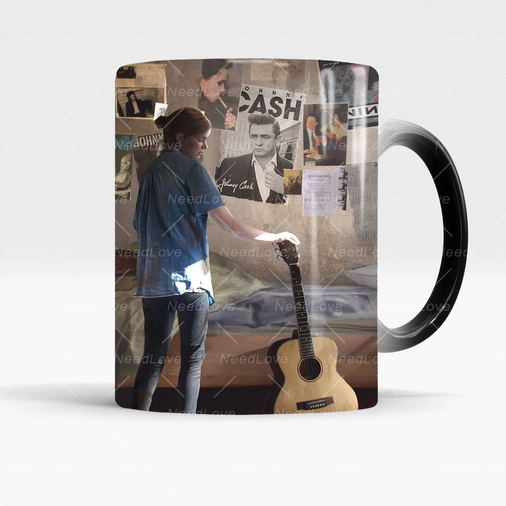 Последняя из нас: часть II меняющая цвет кофейная кружка керамическая чайная