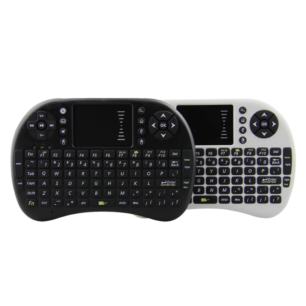 i8 Mini Wireless Keyboard Fly Air mouse TV Remote control with Russian English layout for Laptop Tablet pc Android Smart BOX | Электроника