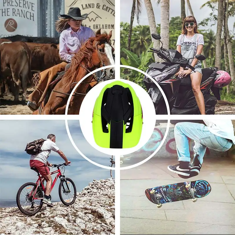 

Bicycle Helmet Ultra Light Road Helmet Sports Ventilation Cycling Mountain Bike Riding Helmet Outdoor Mountain Bike All Terrain