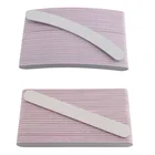 Пилка для ногтей двухсторонняя буферная 100180, триммер, наждачная бумага, профессиональные пилки для ногтей, шлифовальный блок, инструменты для педикюра, маникюра и полировки