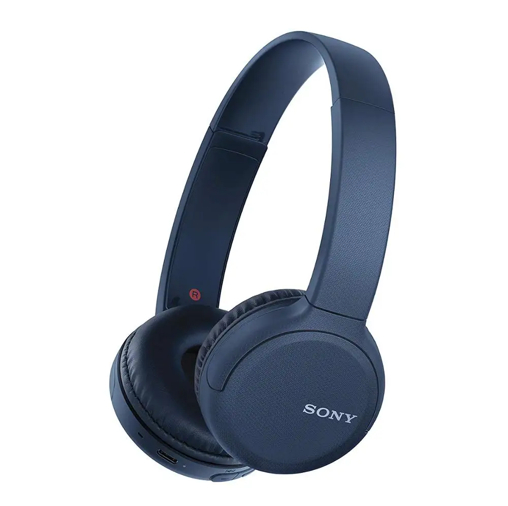 Беспроводные Накладные наушники Sony WH-CH510 USB Type C Bluetooth NFC голосовой помощник -