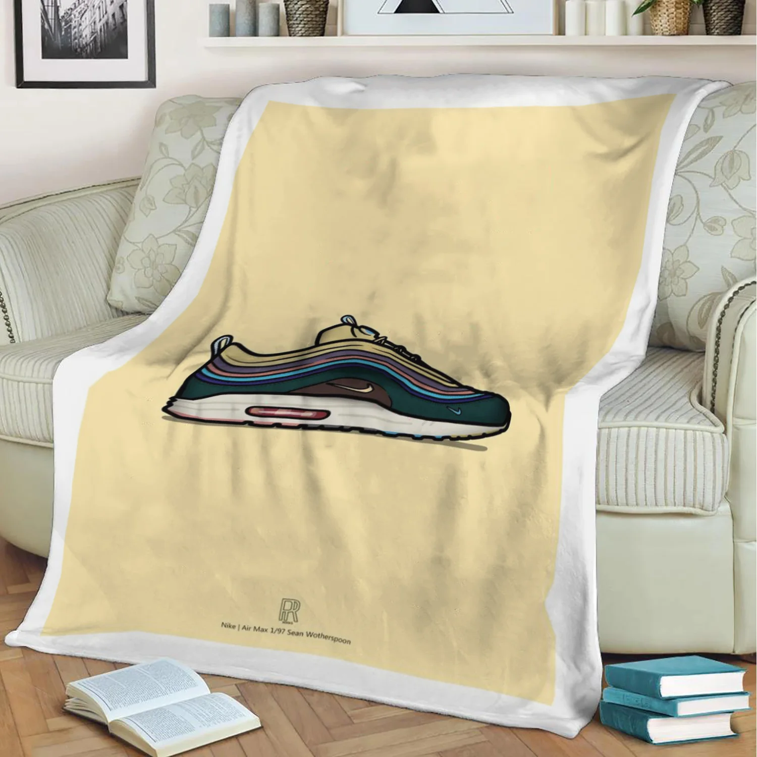 Плюшевое одеяло Airmax Sean wotherложка с 3D принтом накидка на диван домашний декор