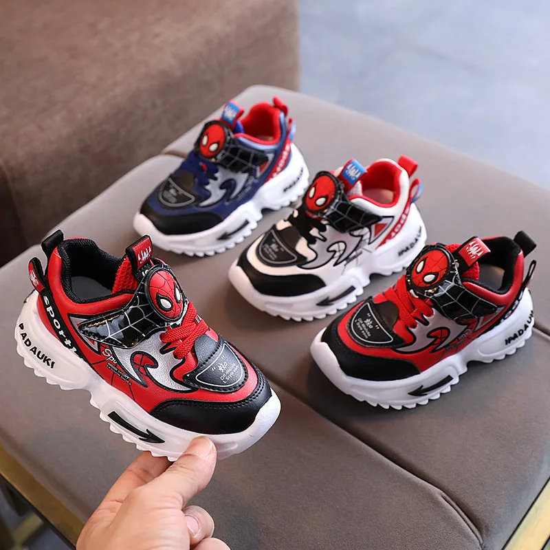 

KINE PANDA 1 2 3 4 Years Old Spring Kids Shoes for Boys Sneakers Child Sport Trainers Toddler Baby Shoes PU Leather