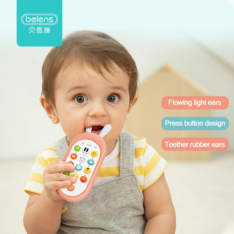 beiens телефон игрушки для детей от 0 12 мес детские телефоны детский игрушка мобиль