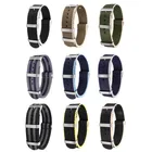 Ремешок для наручных часов, нейлоновый, унисекс, 20 мм, 1 шт.