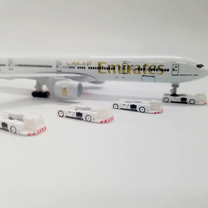 1:400 масштаб самолет Boeing Airbus Модель трейлер буксировщик для самолета Самолет сцена дисплей Игрушечная модель для фанатов коллекция