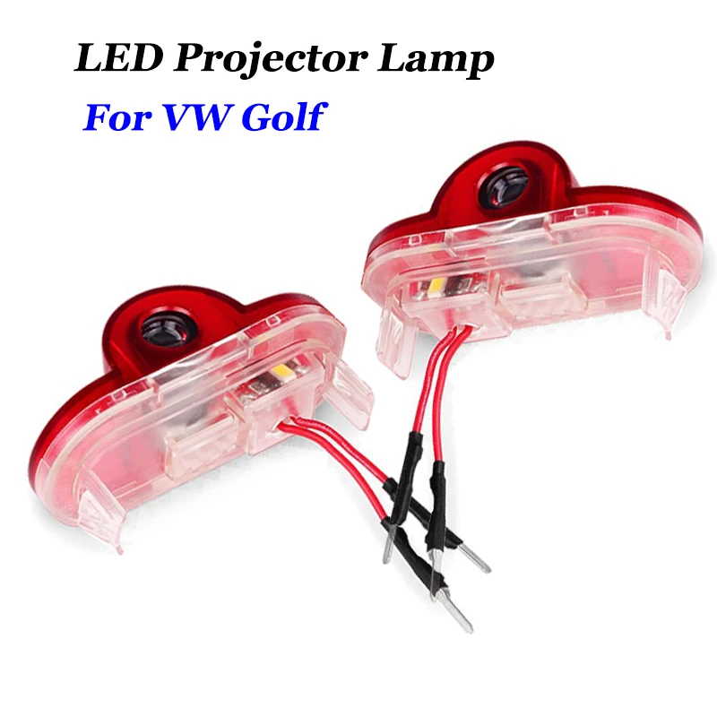 2 шт. светодиодный проектор люстра Автомобильная эмблема светильник