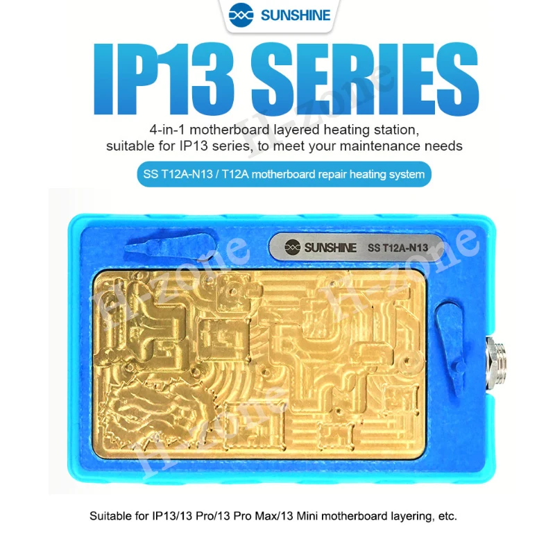 

Солнечная подсветка, многослойная система отопления материнской платы для iPhone 13/13mini/13pro/promax, нагревательная платформа, ремонтные инструменты