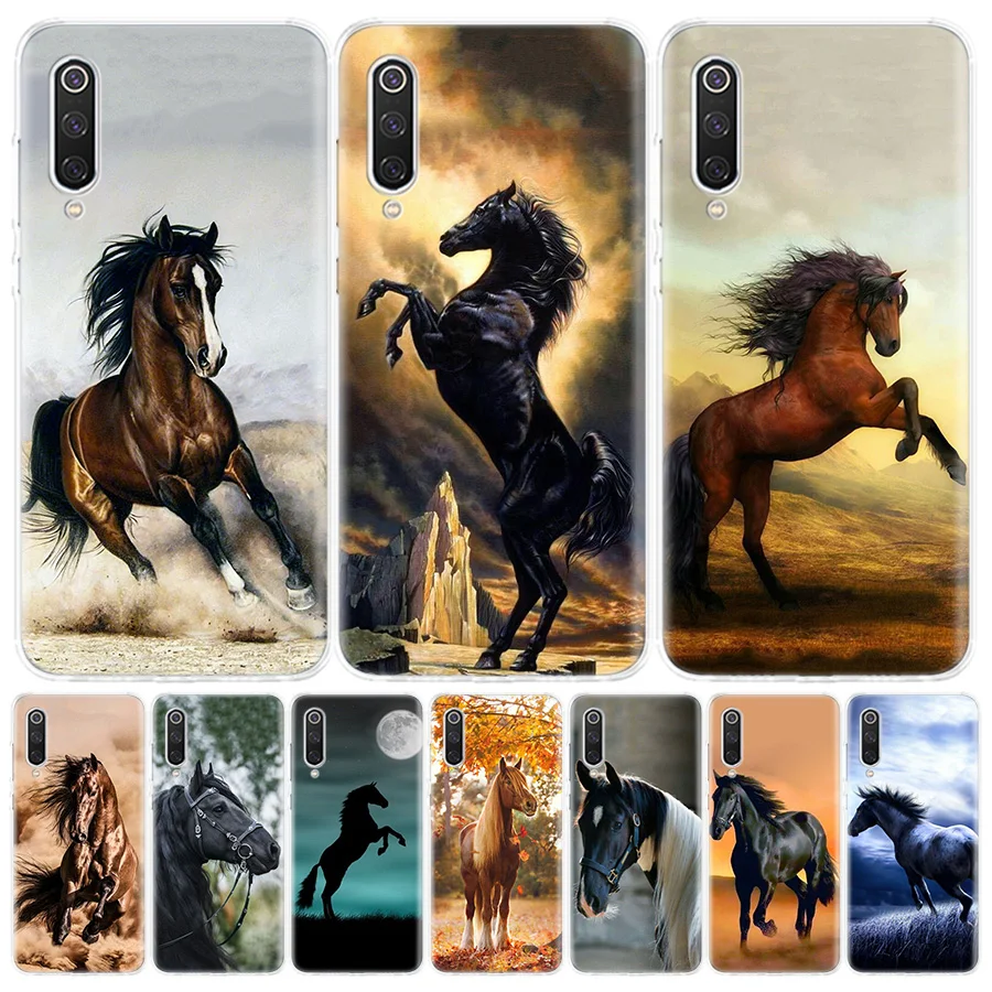 Horse Series For Xiaomi Redmi Note 10S 10 11S 11 9S 9 8T 8 Pro Phone Case 11T 5G 11E 9T 7 6 5 5A 4X Fundas Cover Coque