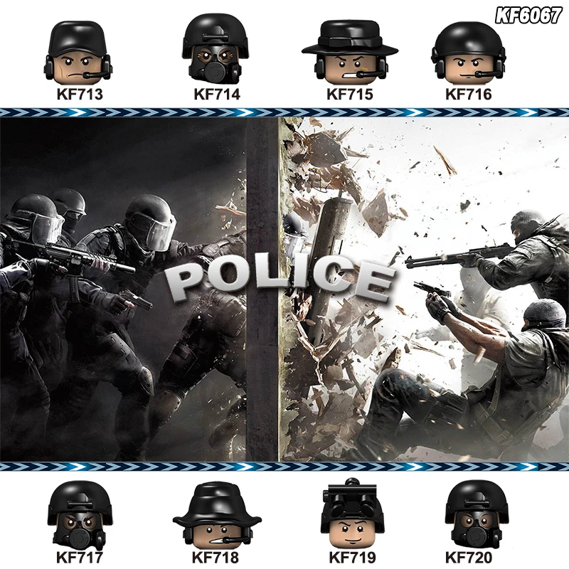 Фигурки героев мультфильма Интерпол и ПЛИС KF6067 | Игрушки хобби