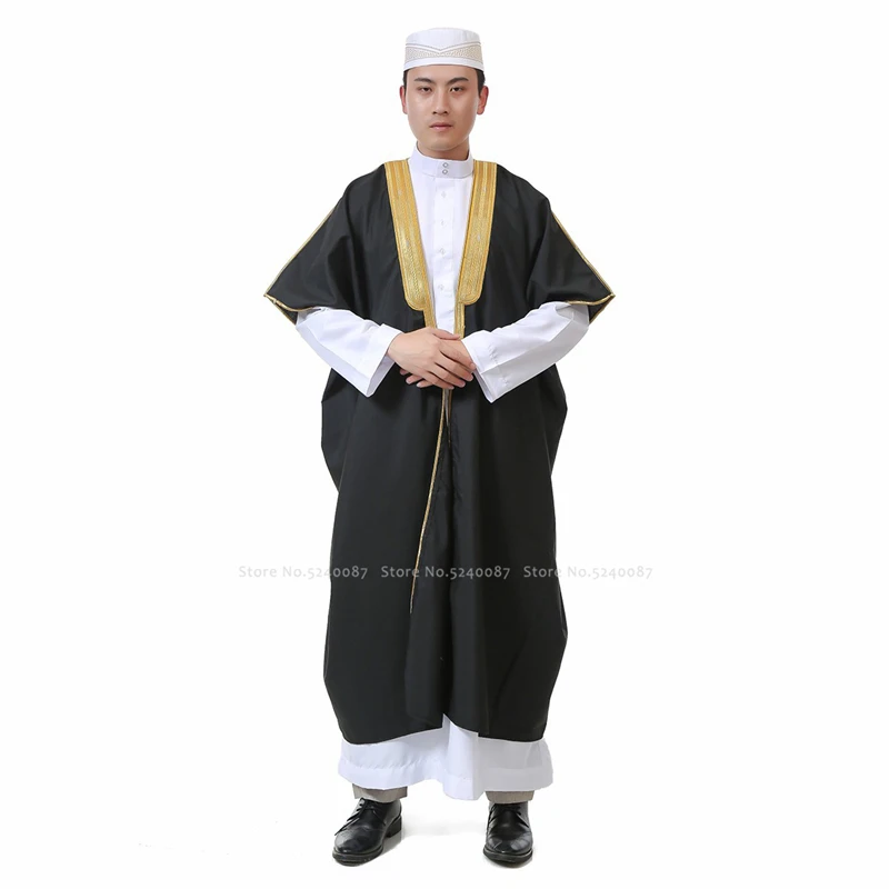 Мусульманское платье Мужская Abaya Jubba Thobe традиционная молитва женская одежда