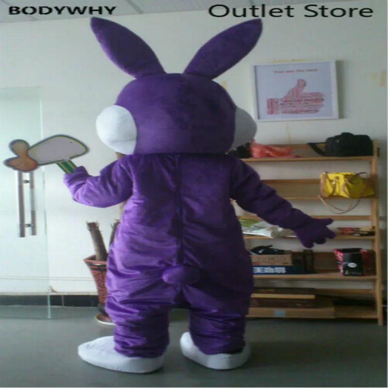 Костюм талисмана с кроликом на Хэллоуин Нарядное платье для костюмированной