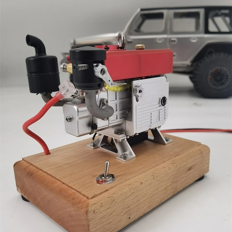 Rc автомобиль мини фрезерный станок с ЧПУ металл бензиновый двигатель