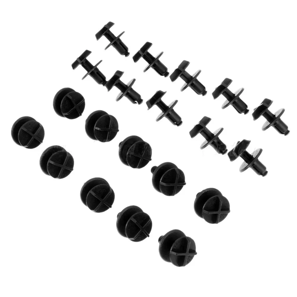 20 шт. черные нейлоновые зажимы для аккумуляторов | Автомобили и мотоциклы