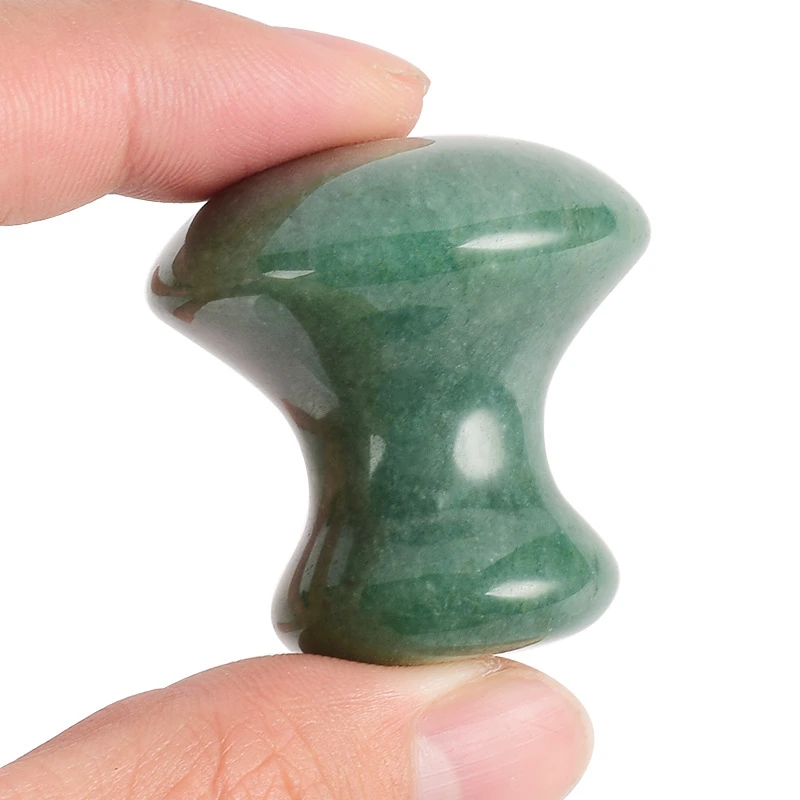 Кварцевый массажный камень с кристаллами для лица тела ног| |