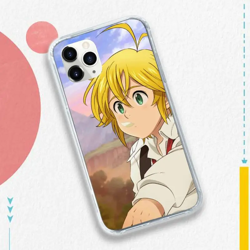 

Seven Deadly anime Sins Meliodas high quality Phone Case shell for iPhone 11 12 pro XS MAX 8 7 6 6S Plus X 5S SE 2020 XR