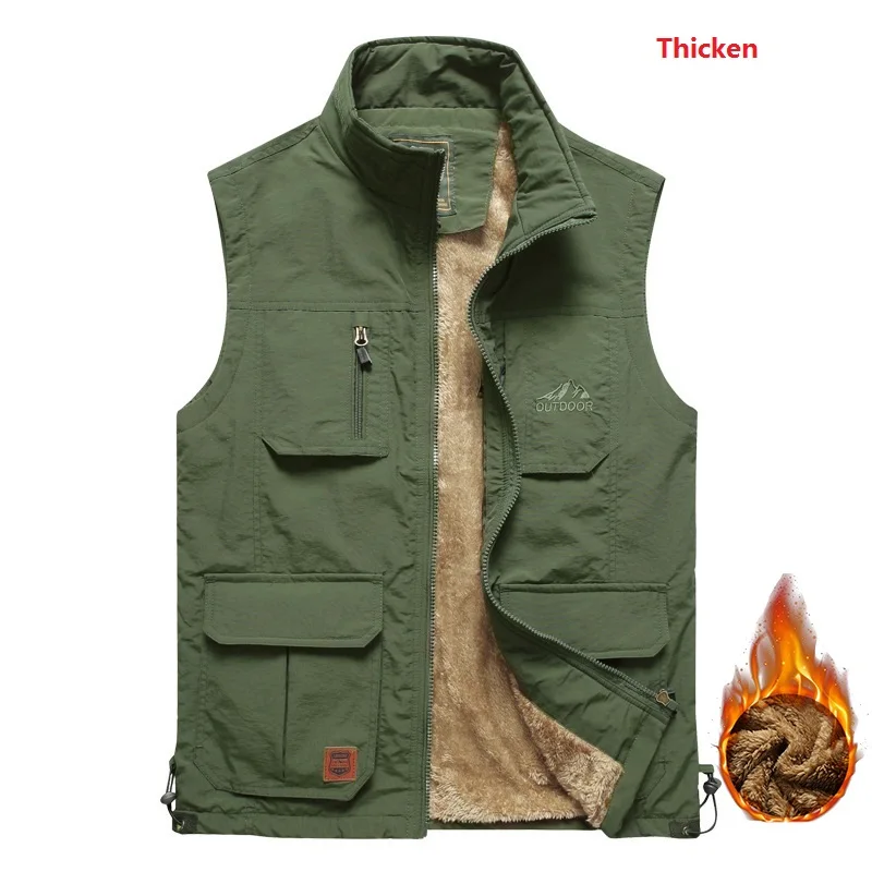 Жилет Мужской Быстросохнущий повседневный жилет без рукавов для путешествий