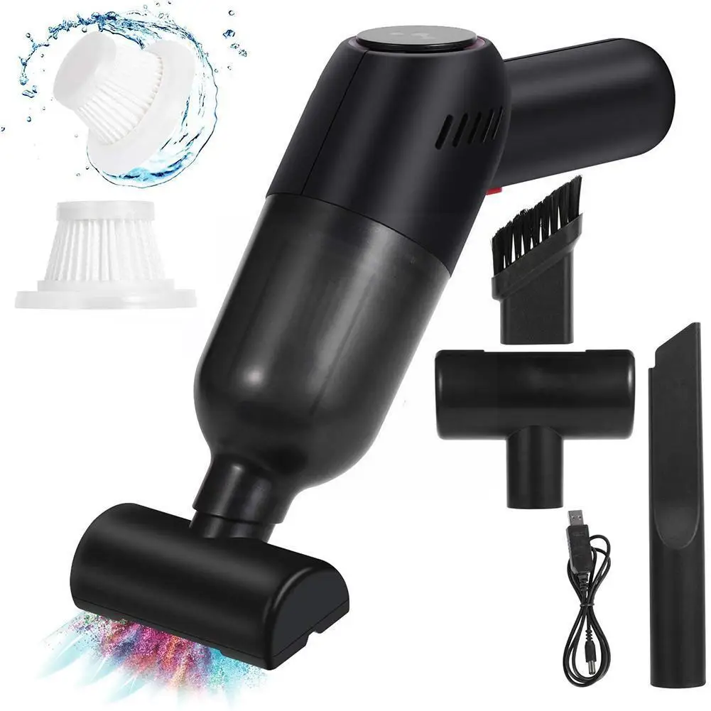 

Портативный беспроводной автомобильный мини-пылесос, 4500 Па