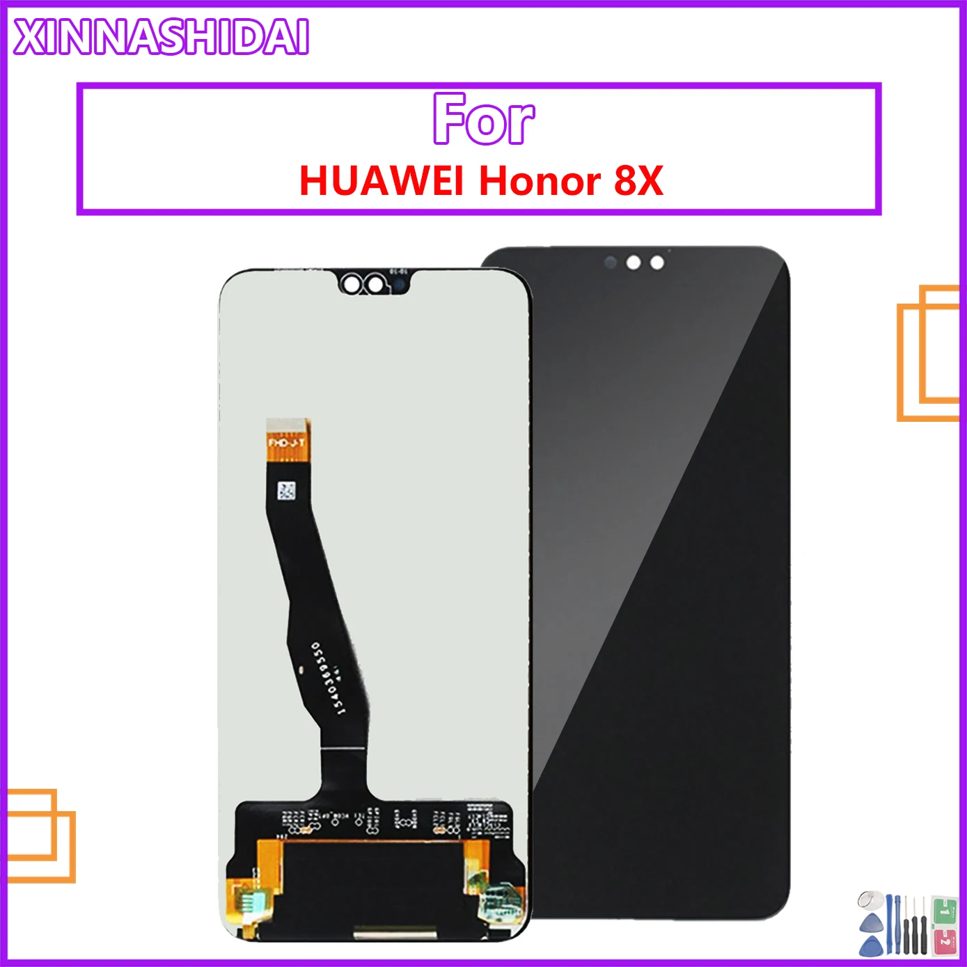 Для honor 8X ЖК-дисплей сенсорный экран дигитайзер сменная деталь в сборе