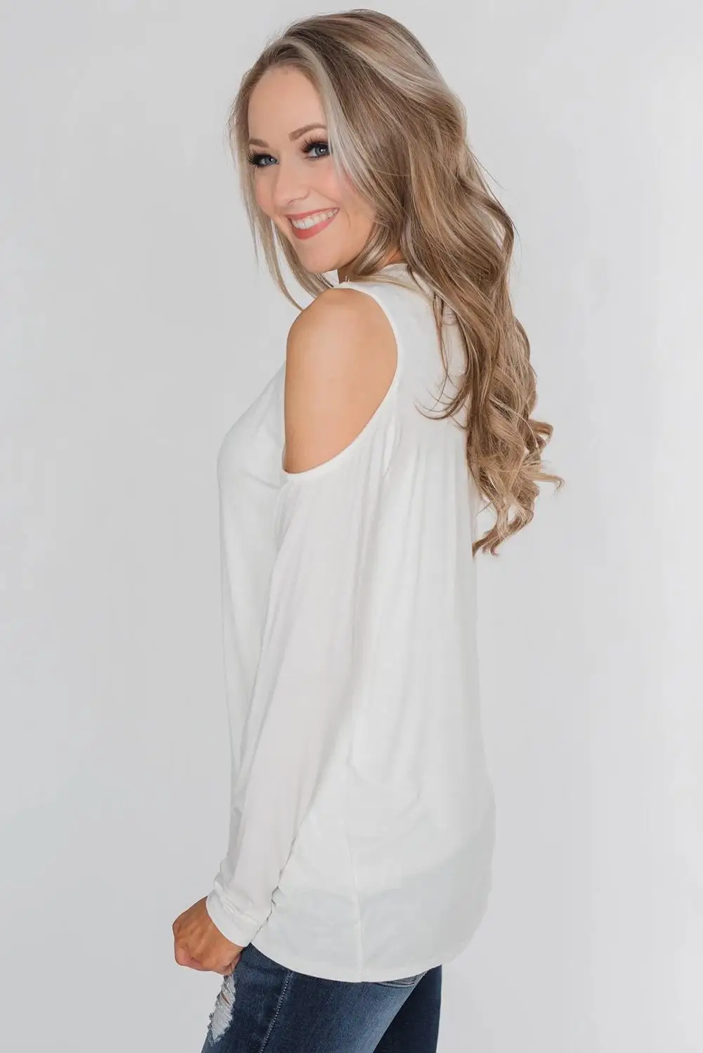 Echoine однотонная блузка для женщин топы на одно плечо сексуальные рубашки с