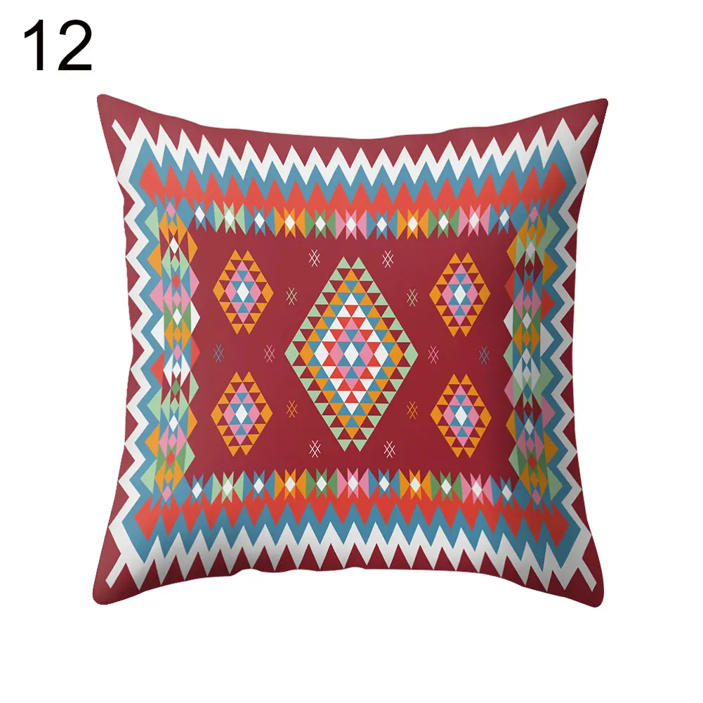 Новое поступление наволочка в полоску с богемным принтом для дивана кровати