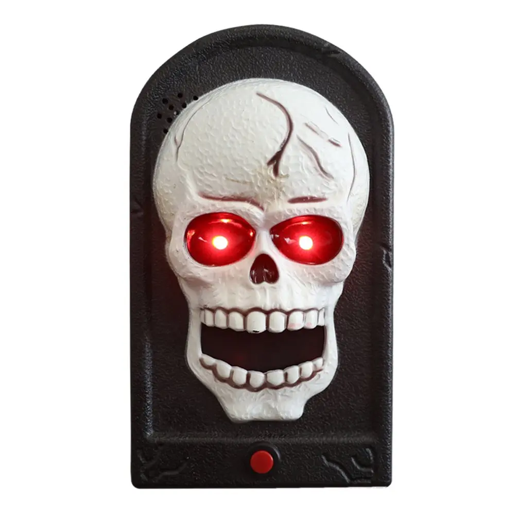 Witch Light Halloween Doorbell Props Scary Sound Decoration Spooky Holiday | Обустройство дома
