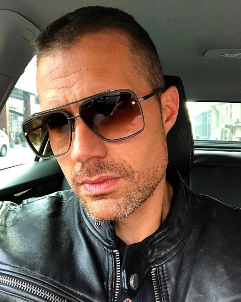 Роскошные брендовые дизайнерские модные классические солнцезащитные очки Mach Six