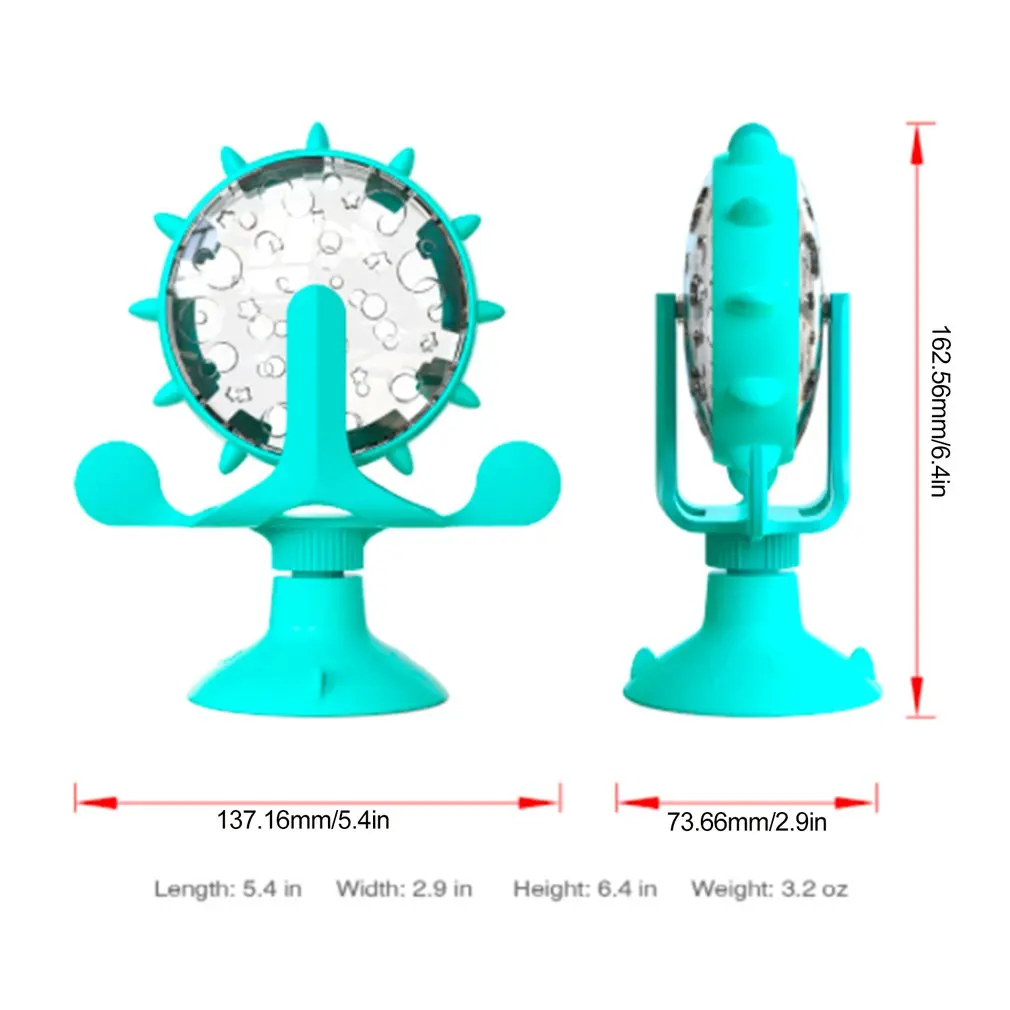 

Portable Size Automatic Pet Toy Interactive Cat Toys Treat Leaking Toy Dispenser Cat Self Teaser Stick Pet Products Funny Toy