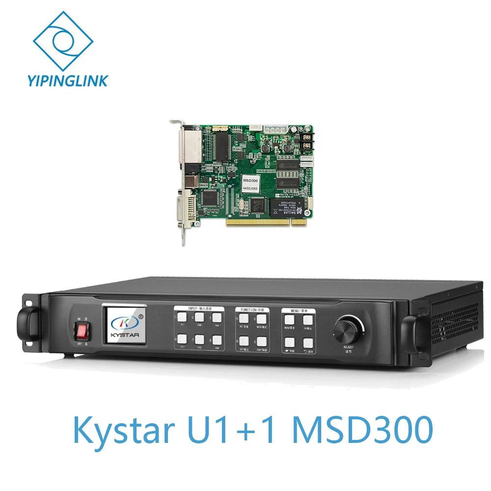 Kystar KS600 видео процессор английская версия U1 с novastar MSD300 отправка карты включены
