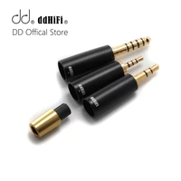 dd ddhifi bm4p diy headphone cable replacement adapter package with 3 plugs bm25 bm35 and bm44