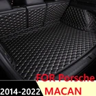 SJ Custom Fit полный комплект водонепроницаемый автомобильный коврик для багажника автозапчасти задний поднос для багажника Задняя накладка для Porsche Macan 2014-2022