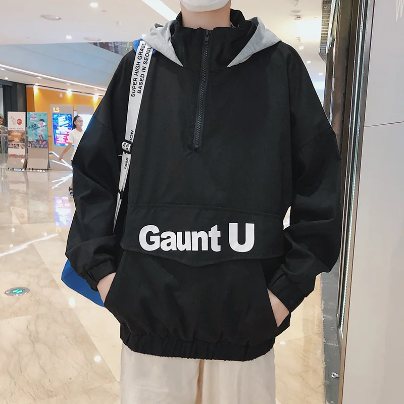 

Осенняя Красная толстовка с капюшоном с буквенным принтом, толстовка из полиэстера Harajuku, флисовая толстовка в стиле хип-хоп, странные вещи, ...