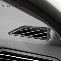 car styling air outlet carbon fiber stickers and decals sequin covers trim for bmw 5 series f10 f18 interior auto accessories