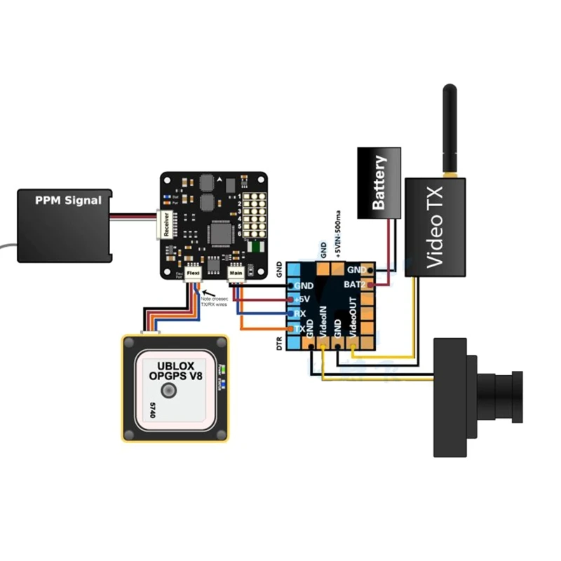 Мини-Квадрокоптер MINIMOSD Minim OSD Mini для APM PIXHAWK Naze32 180 210 QAV180 QAV210 | Игрушки и хобби