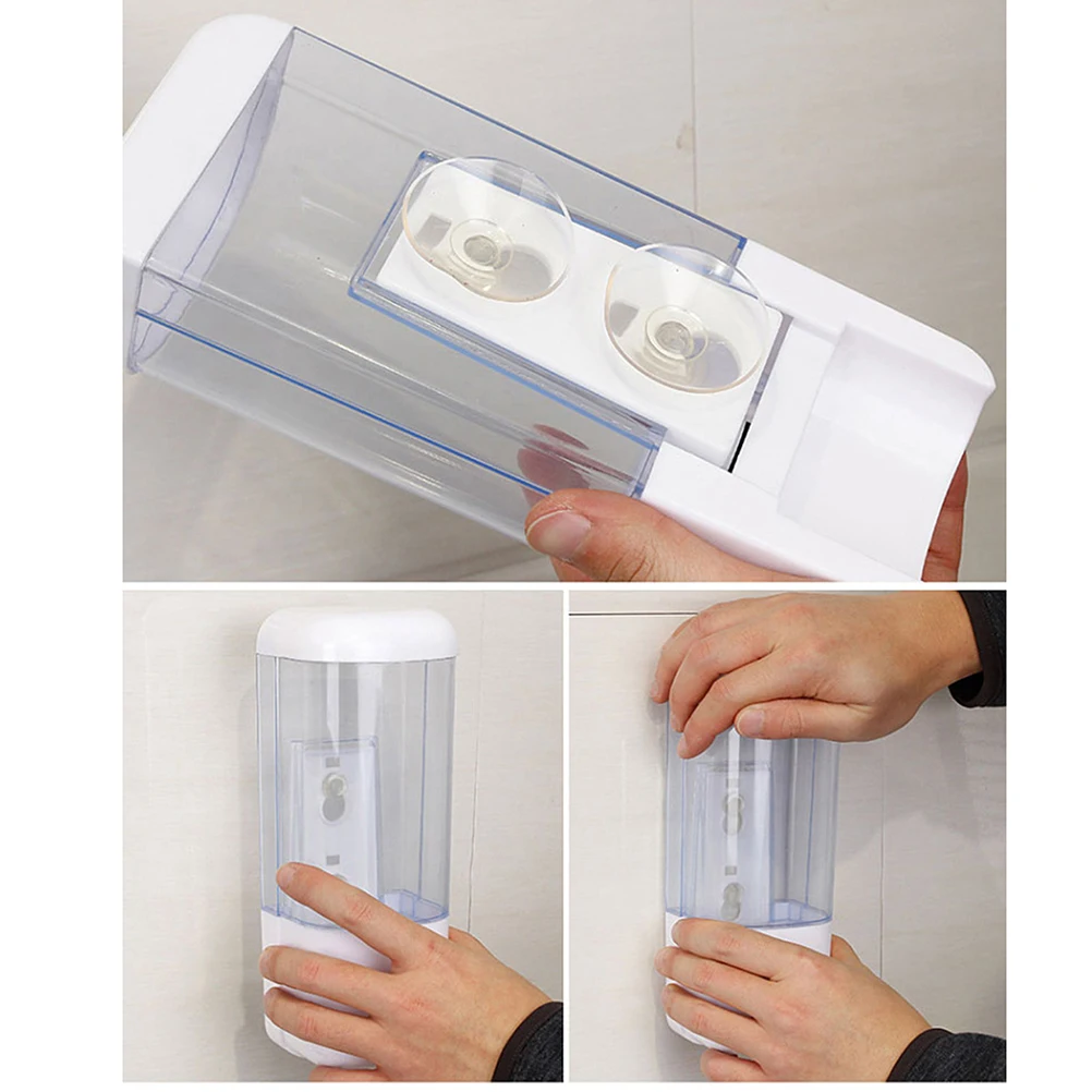 Дозатор жидкого мыла настенный ручной дозатор шампуня для рук-гель душа