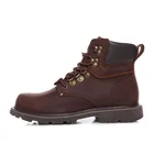 Зимние ботинки для мужчин; Армейские ботинки; Мужская Рабочая обувь из натуральной кожи в стиле ретро; 5-8; #2010E50